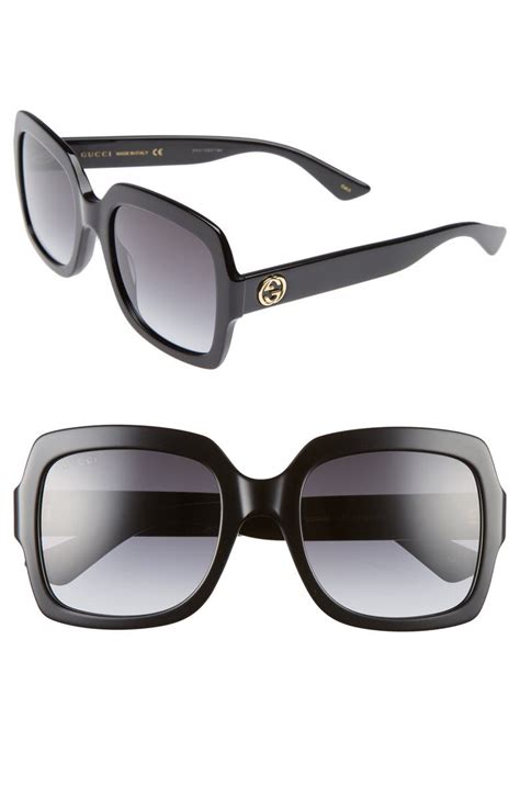 gucci 54mm flat top sunglasses|gucci 54mm designer sunglasses.